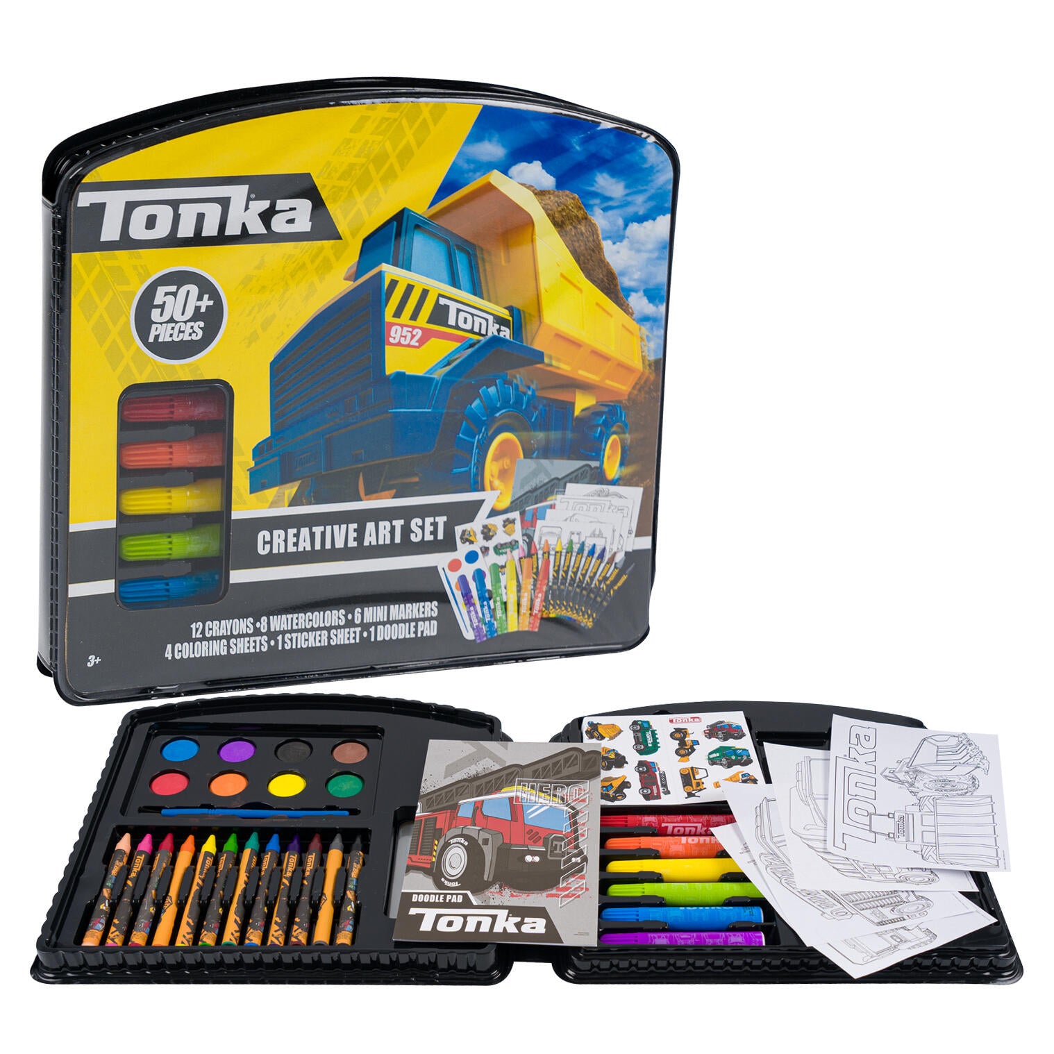 Tonka Creative Art Set, 50+ Pieces