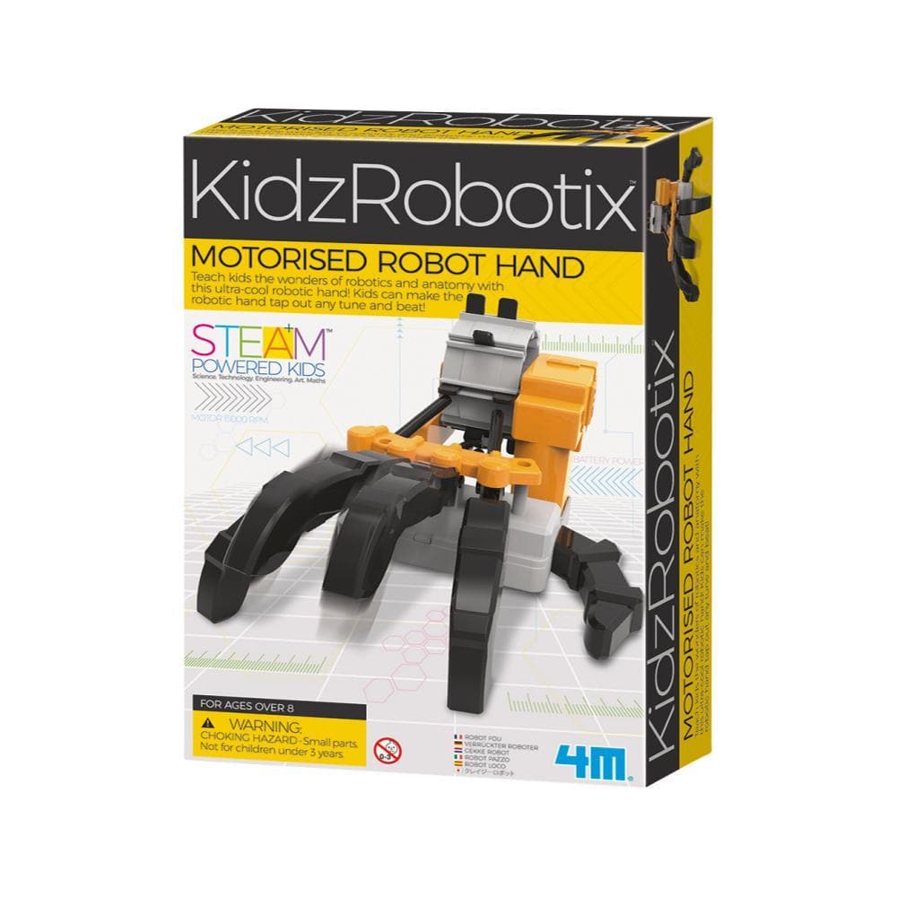 The Toy Network-KidzRobotix - Motorised Robot Hand-4M-04073-Legacy Toys