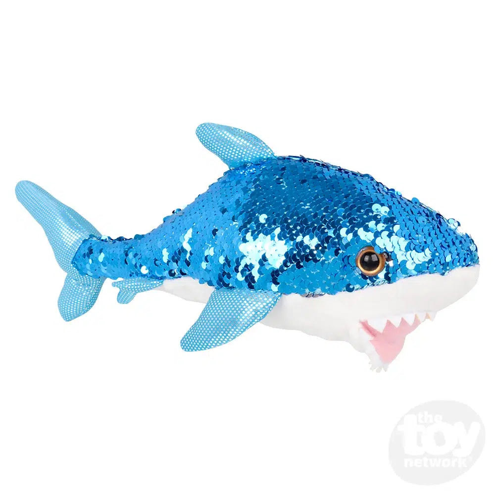 The Toy Network-10" Sequin Great White Shark-AP-SQAGW-Legacy Toys