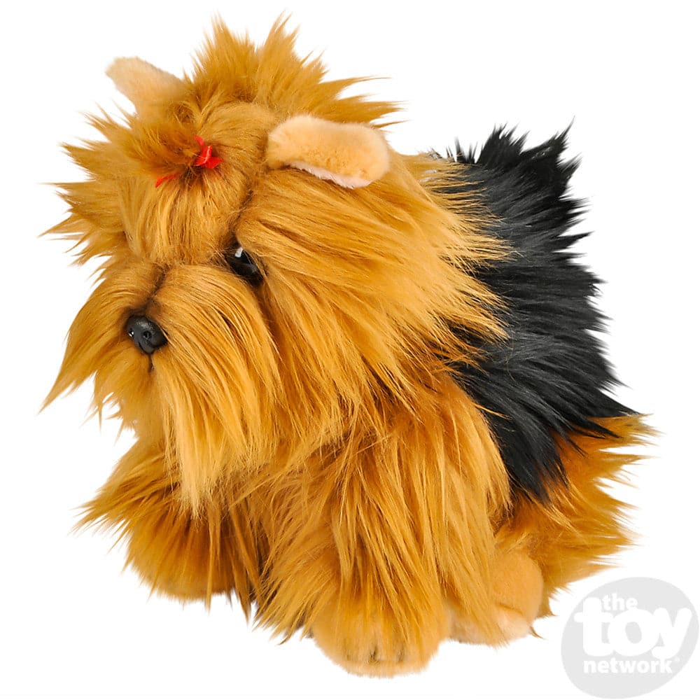 The Toy Network-12" Heirloom Floppy Yorkshire Terrier Dog-AP-HLYOR-Legacy Toys
