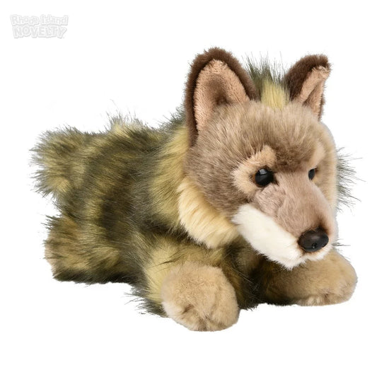 The Toy Network-9.5" Heirloom Laying Wolf-AP-HYWOL-Legacy Toys