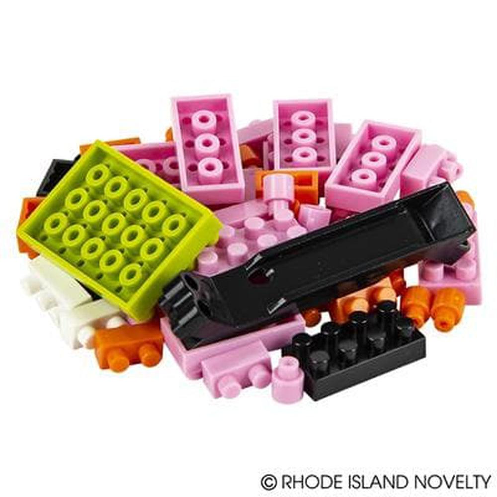 The Toy Network-Mini Blocks - Flamingo 52 Pieces-AM-MBFLA-Legacy Toys