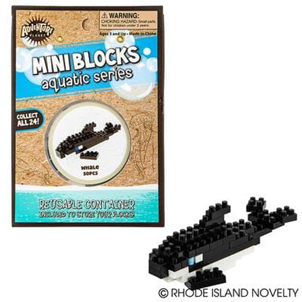 The Toy Network-Mini Blocks - Killer Whale 50 Pieces-AM-MBWHA-Legacy Toys