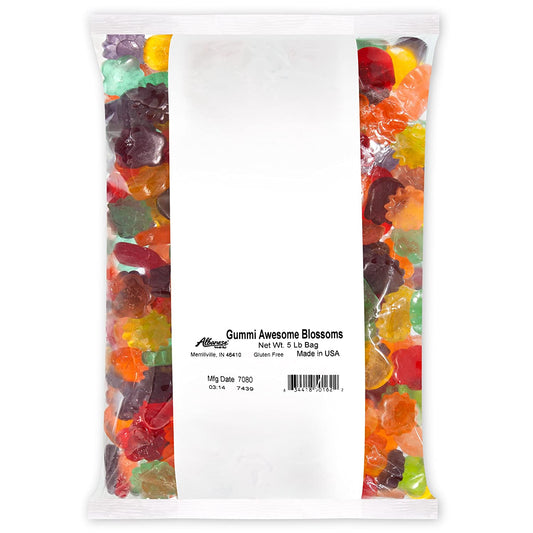 Albanese Confectionery-Gummi Awesome Blossoms 5 lb. Bag-50162-Legacy Toys