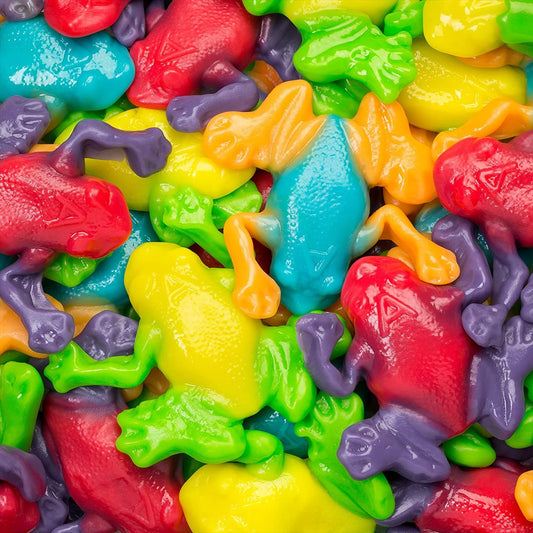Albanese Confectionery-Gummi Rainforest Frogs 5 lb. Bag-50172-Legacy Toys