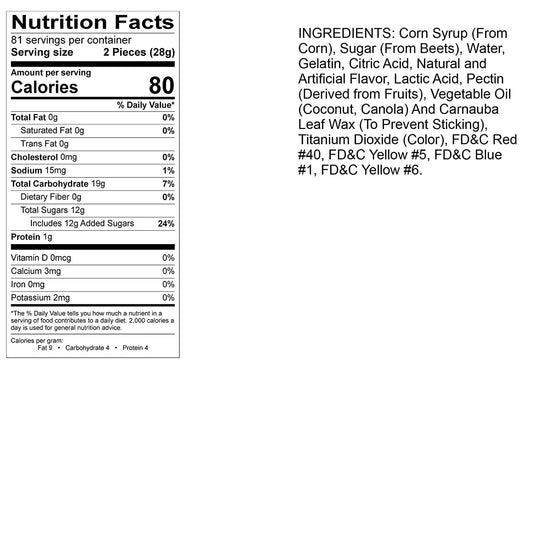 Albanese Confectionery-Gummi Rainforest Frogs 5 lb. Bag-50172-Legacy Toys