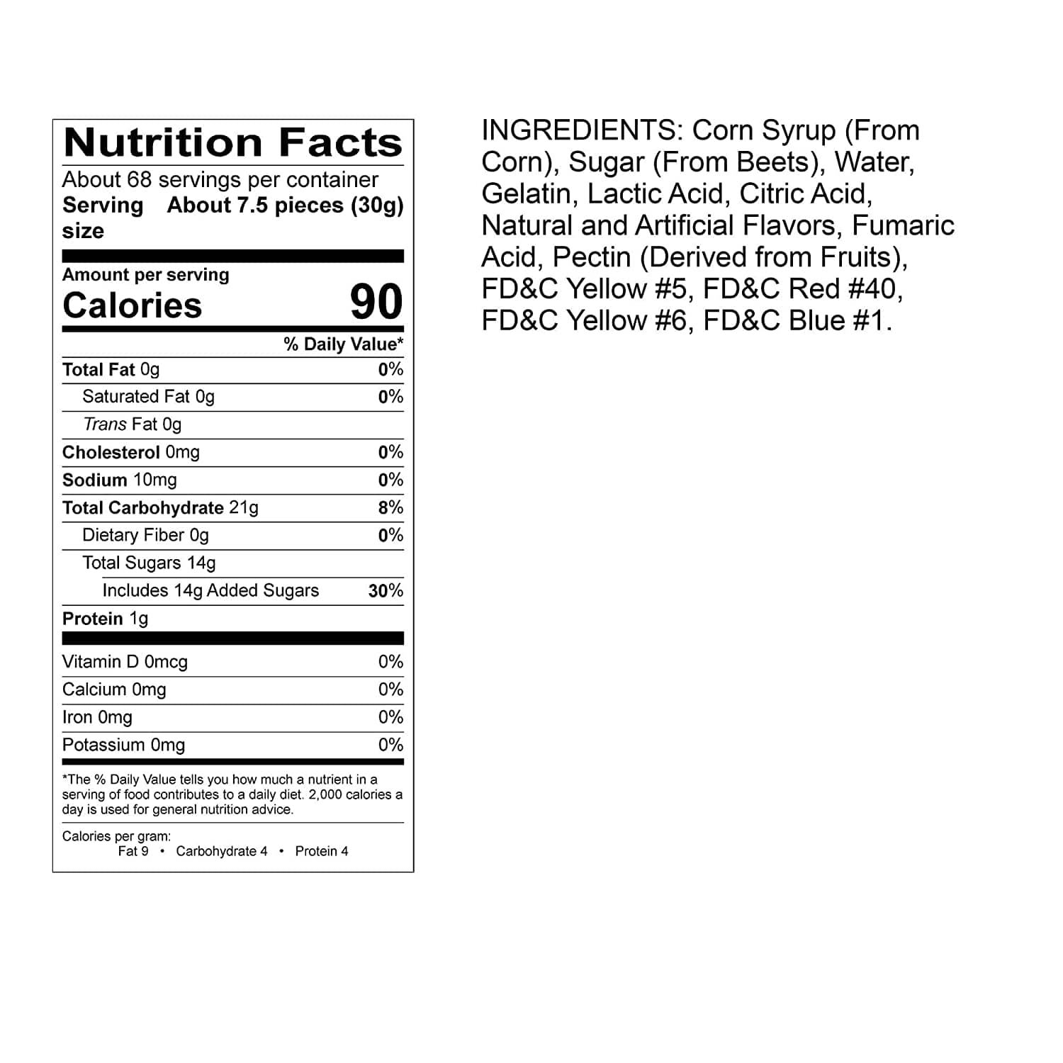 Albanese Confectionery-Sour Gummi Bears 4.5 lb. Bag-50117-Legacy Toys