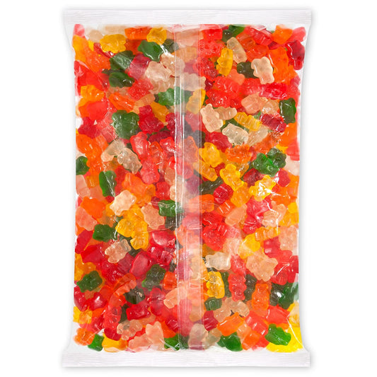 Albanese Confectionery-Sugar Free Assorted Fruit Gummi Bears 5 lb. Bag-50127-Legacy Toys
