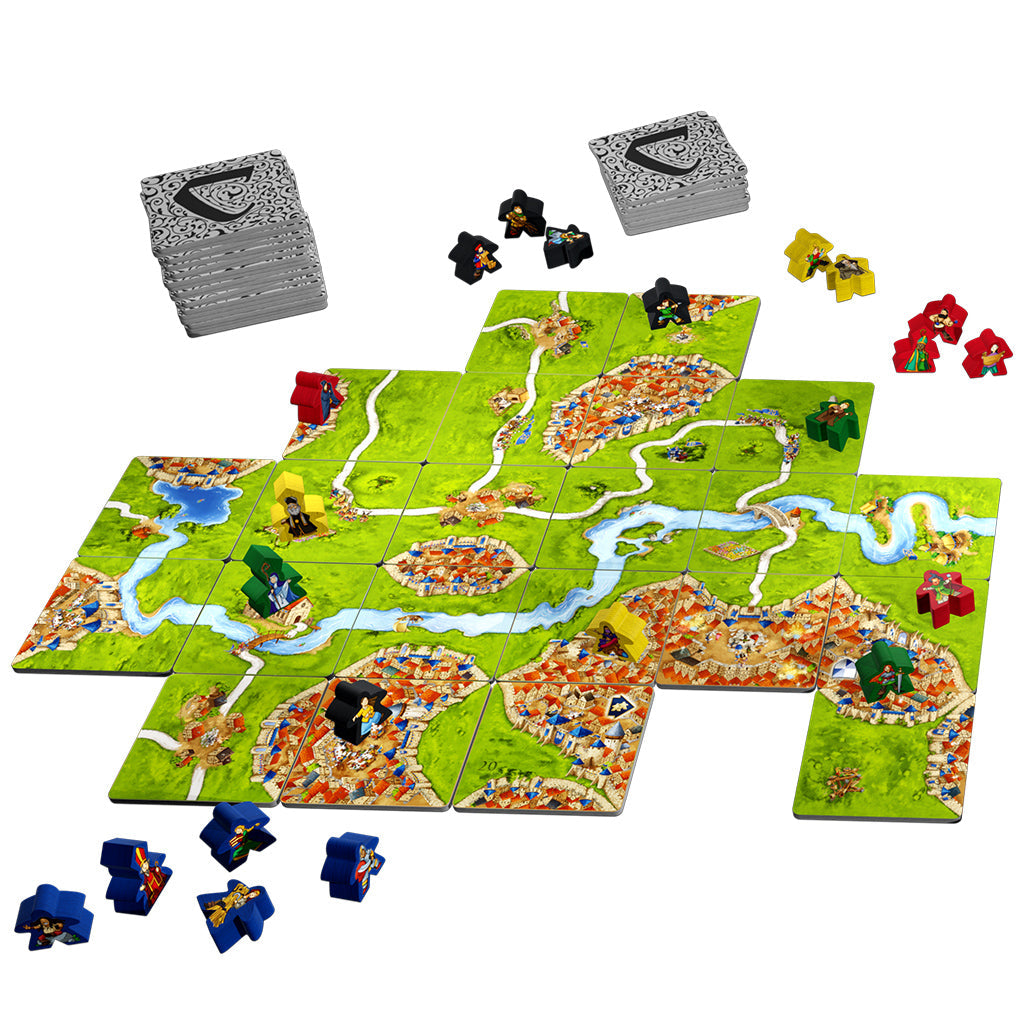 Asmodee-Carcassonne 20th Anniversary-ZM7870-Legacy Toys