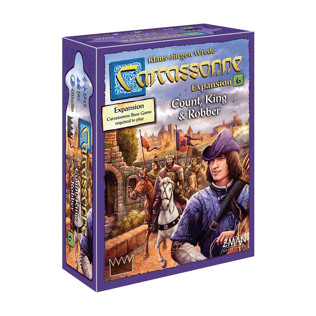 Asmodee-Carcassonne Expansion 6: King and Robber-ZM7816-Legacy Toys