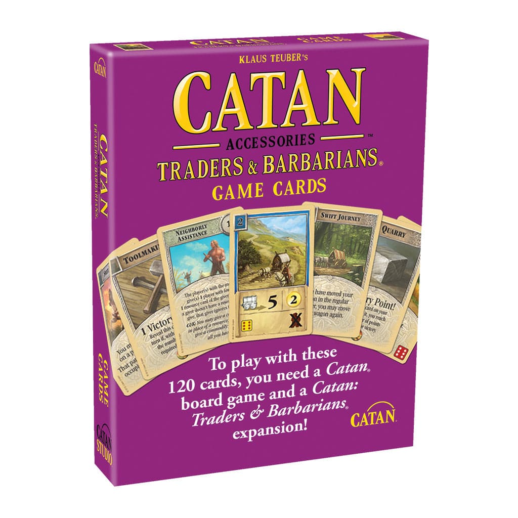 Asmodee-Catan - Traders & Barbarians Game Cards-CN3123-Legacy Toys
