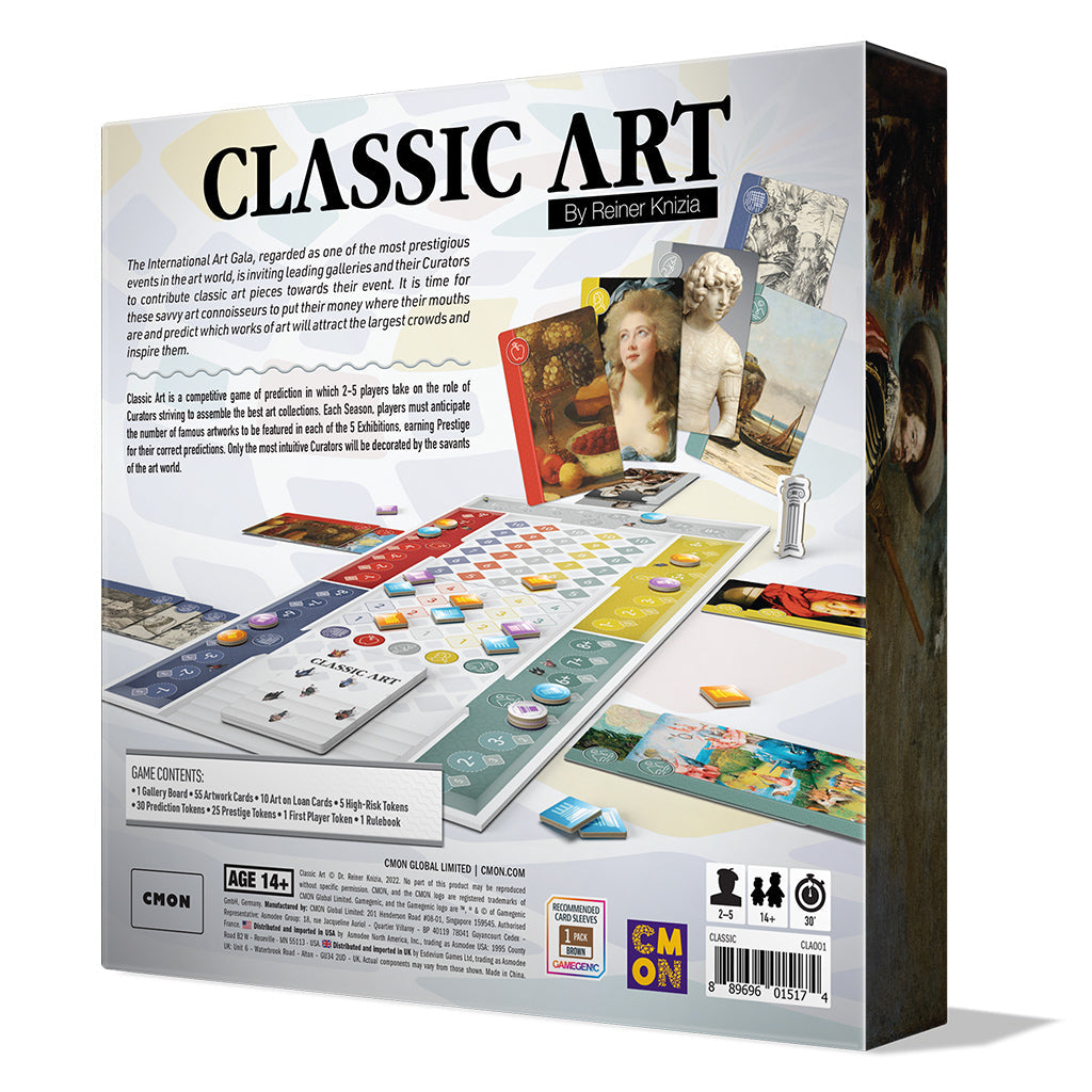Asmodee-Classic Art-CLA001-Legacy Toys