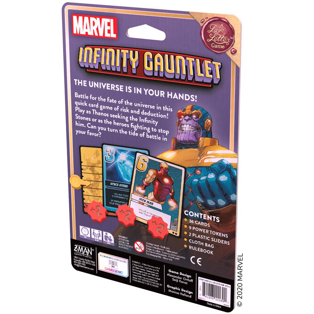 Asmodee-Infinity Gauntlet A Love Letter Game-MZ01EN-Legacy Toys