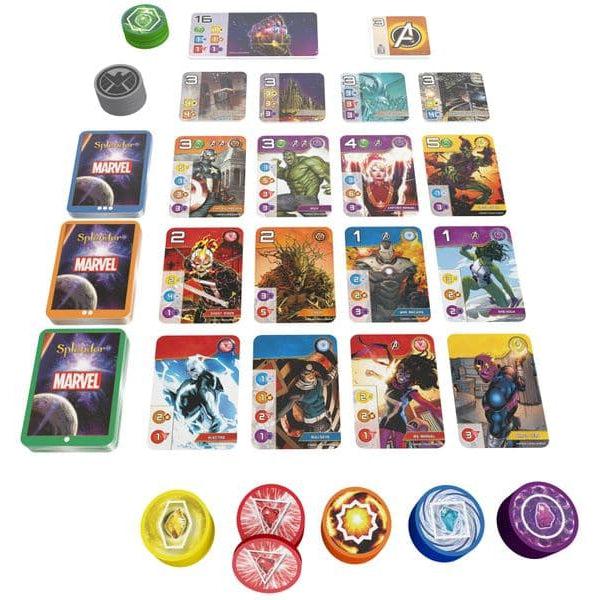Asmodee-Marvel Splendor Board Game-SPL03-Legacy Toys