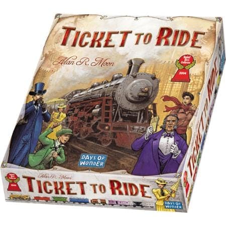 Asmodee-Ticket to Ride-DO7201-Legacy Toys