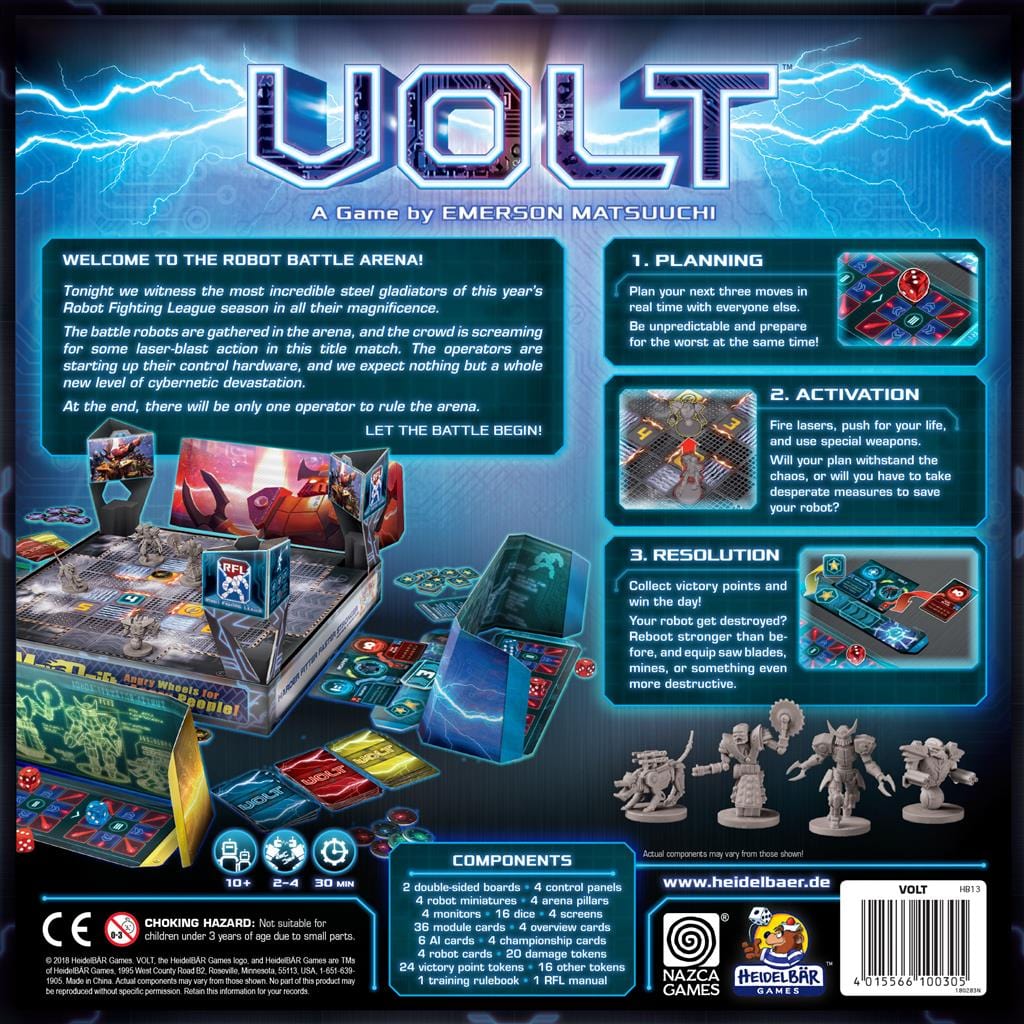Asmodee-Volt Game-HB13-Legacy Toys