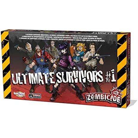 Asmodee-Zombicide: Ultimate Survivors-GUG070-Legacy Toys