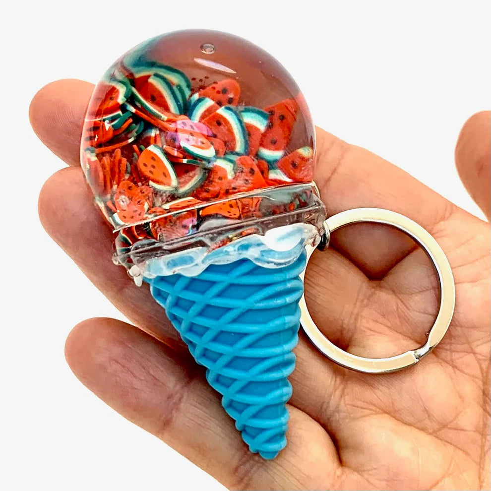 BC Mini-Assorted Fruit Ice Cream Key Charm-12068-Legacy Toys