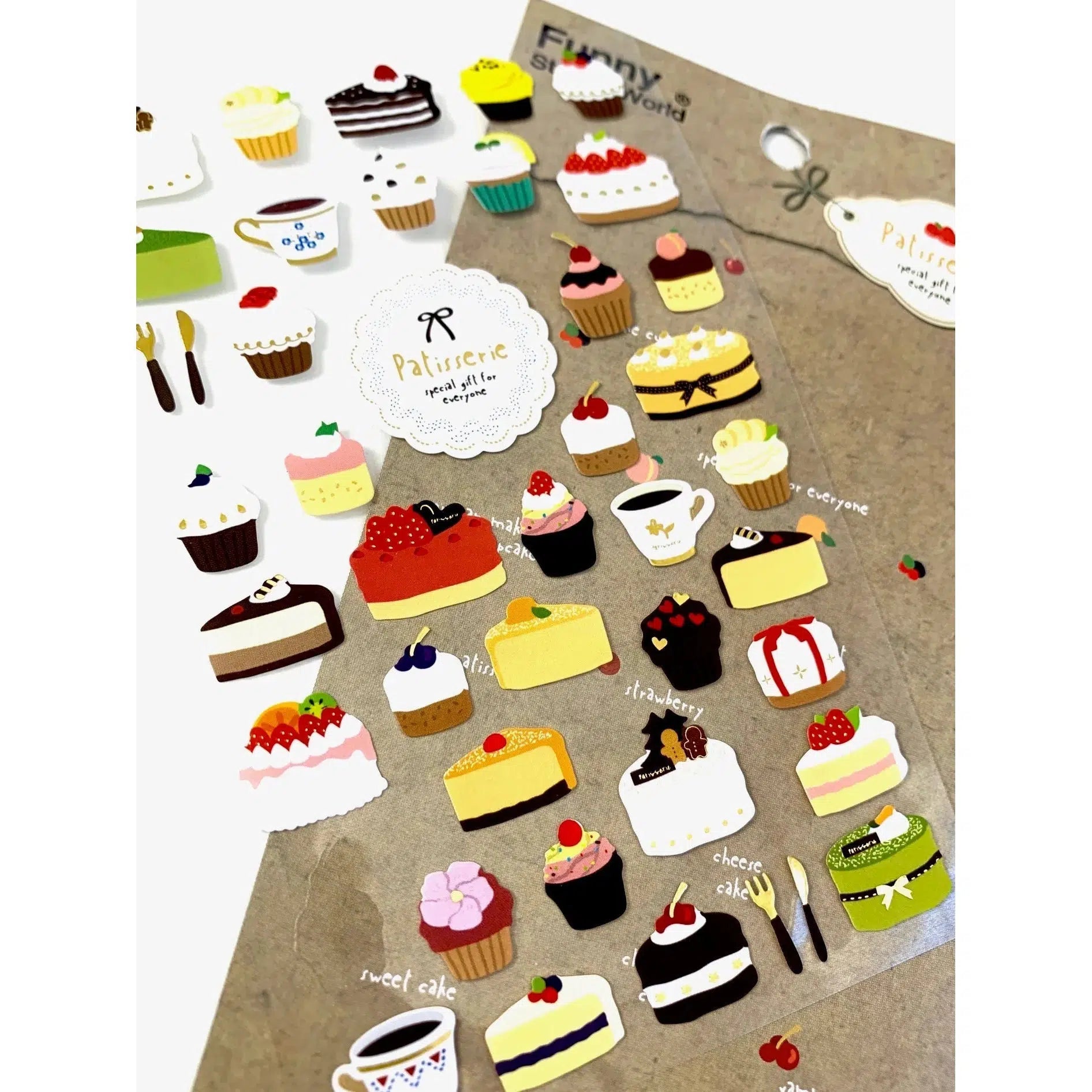 BC Mini-Patisserie Stickers-40566-Legacy Toys