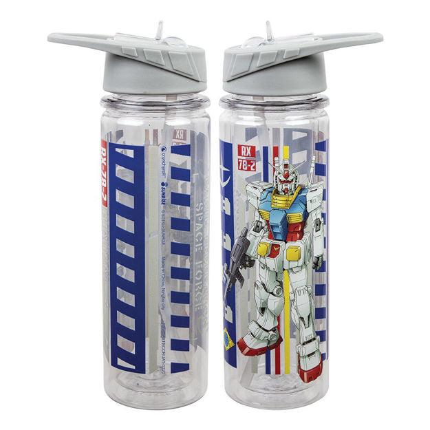 Bio World-Gundam RX 78-2 16 oz. Water Bottle-WA8TBCCRU-VI00-Legacy Toys