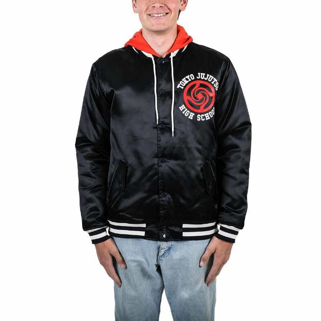 Bio World-Jujutsu Kaisen Satin Hooded Pre-pack Bomber Jacket--Legacy Toys