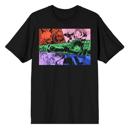 Bio World-My Hero Academia: Group Action - Unisex Tee--Legacy Toys