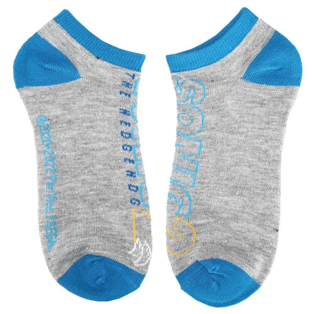 Bio World-Sonic the Hedgehog 2 Logo 5 Pair Ankle Socks-ASF1FJJLASPP00-Legacy Toys