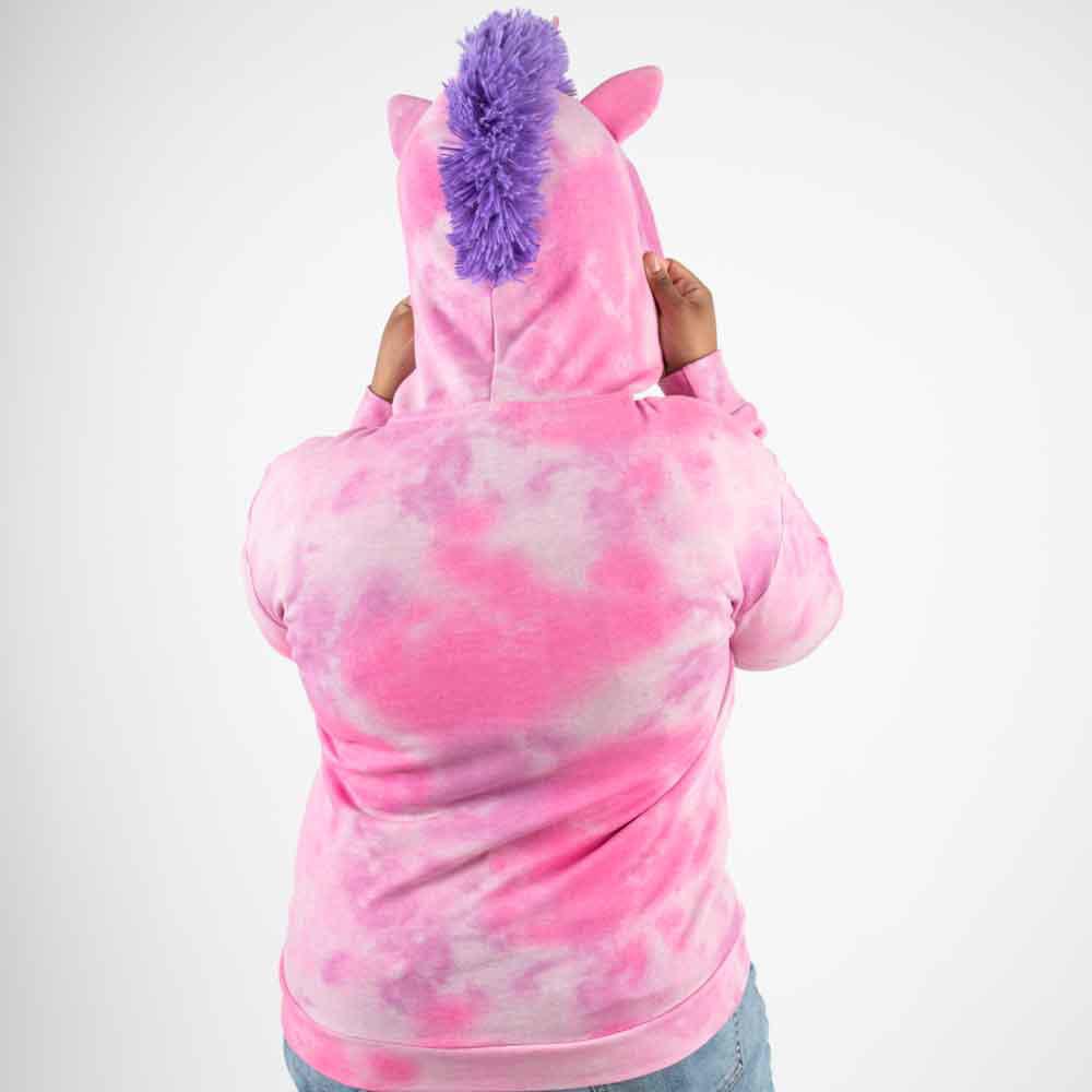 Bio World-Squishmallows Lola the Unicorn Cosplay Hoodie--Legacy Toys