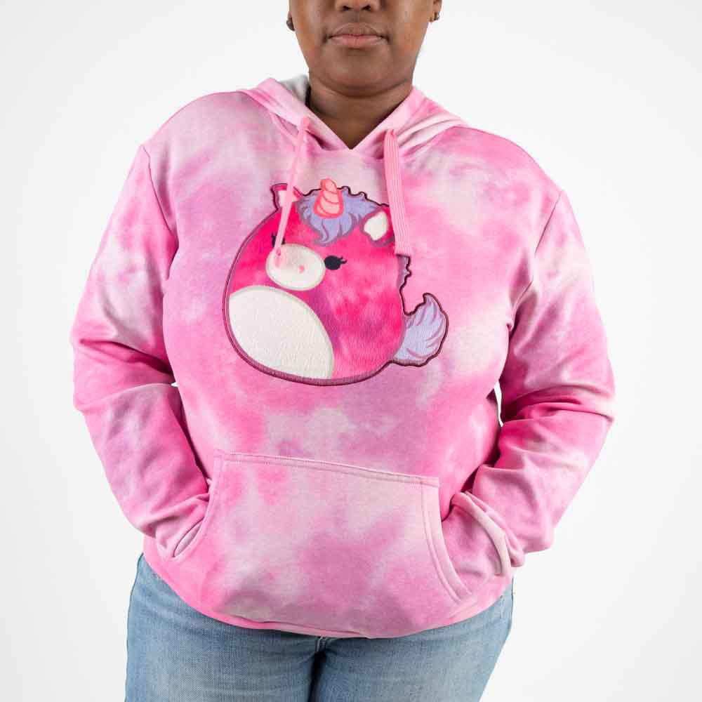 Bio World-Squishmallows Lola the Unicorn Cosplay Hoodie--Legacy Toys