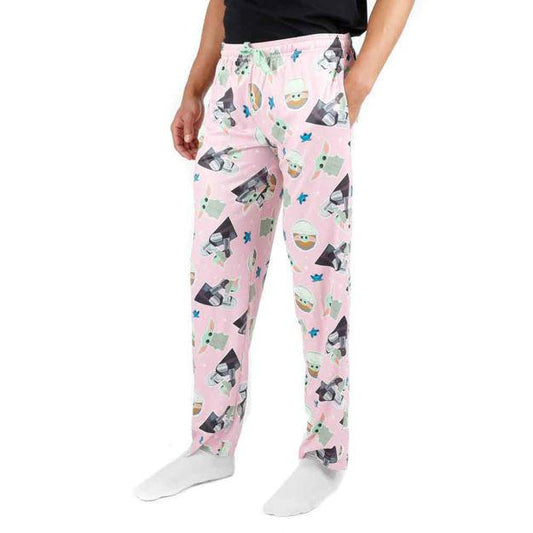 Bio World-Star Wars: The Mandalorian: Grogu - AOP Sleep Pant--Legacy Toys