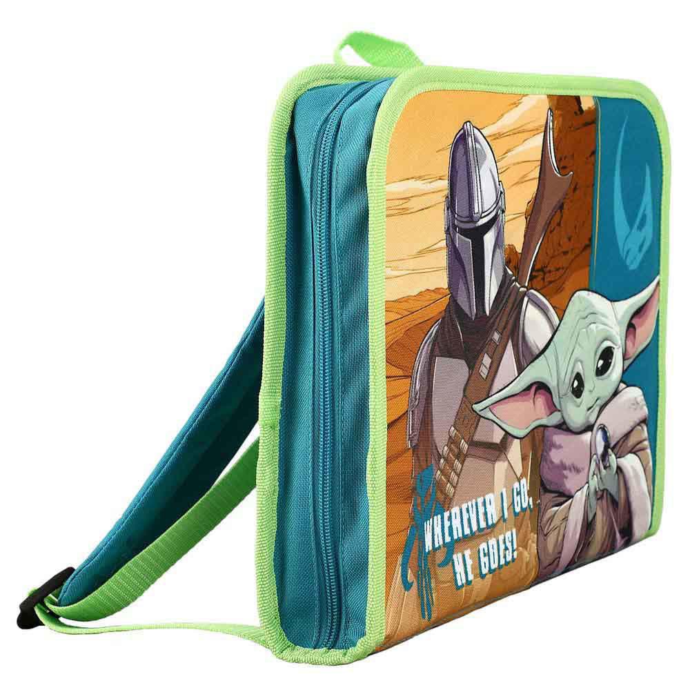 Bio World-Star Wars The Mandalorian Kids Hanging Tablet Display Backpack-BPB10LESTWPP00-Legacy Toys