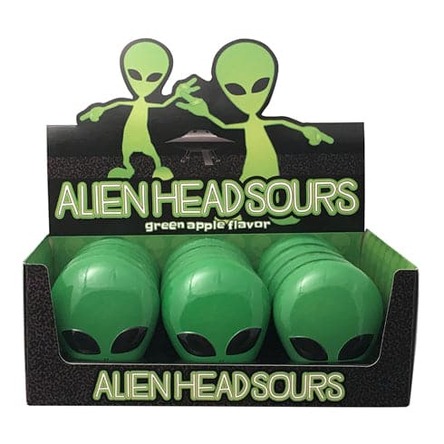 Boston America-Alien Head Sours Tin-5722-Box of 12-Legacy Toys