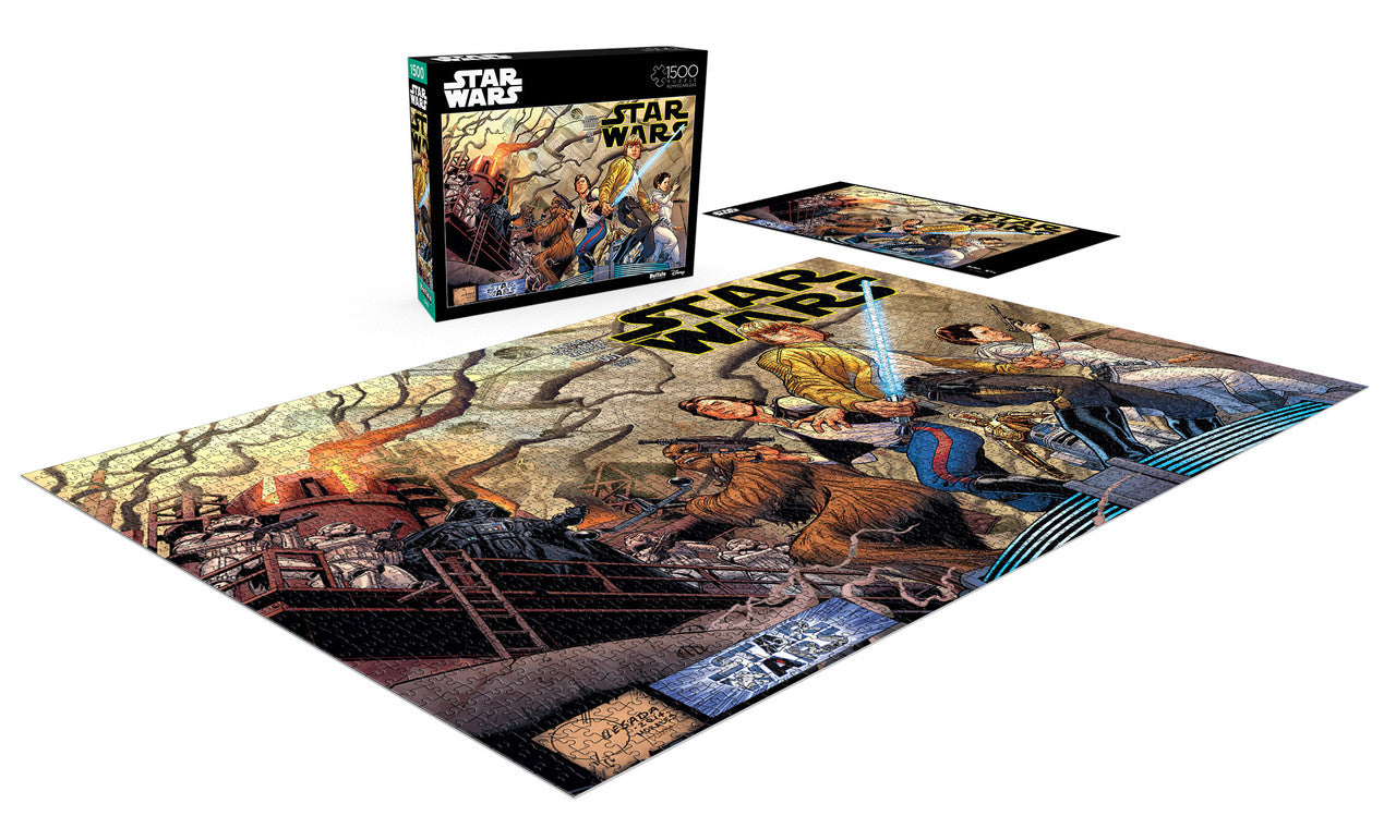 Star Wars: #1 Variant Cover - 1500 Piece Photomosaic Puzzle