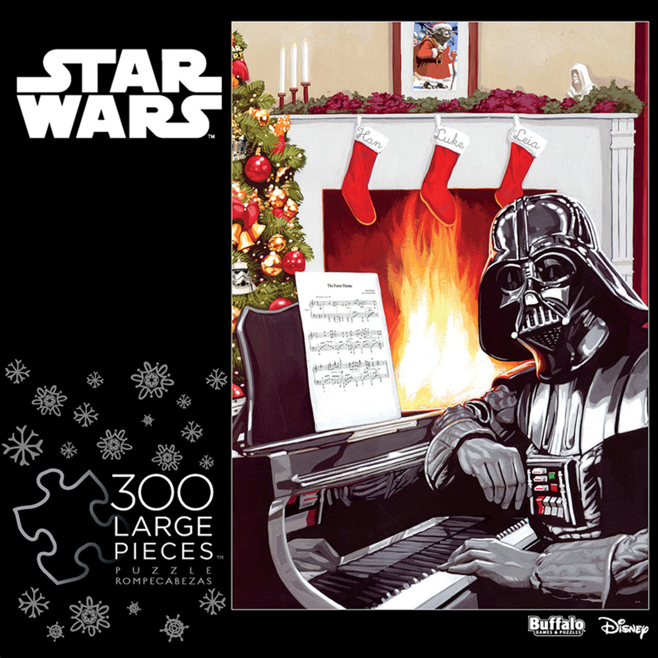 Buffalo Games-Star Wars: A Very Vader Christmas - 300 Large Piece Puzzle-2803-Legacy Toys