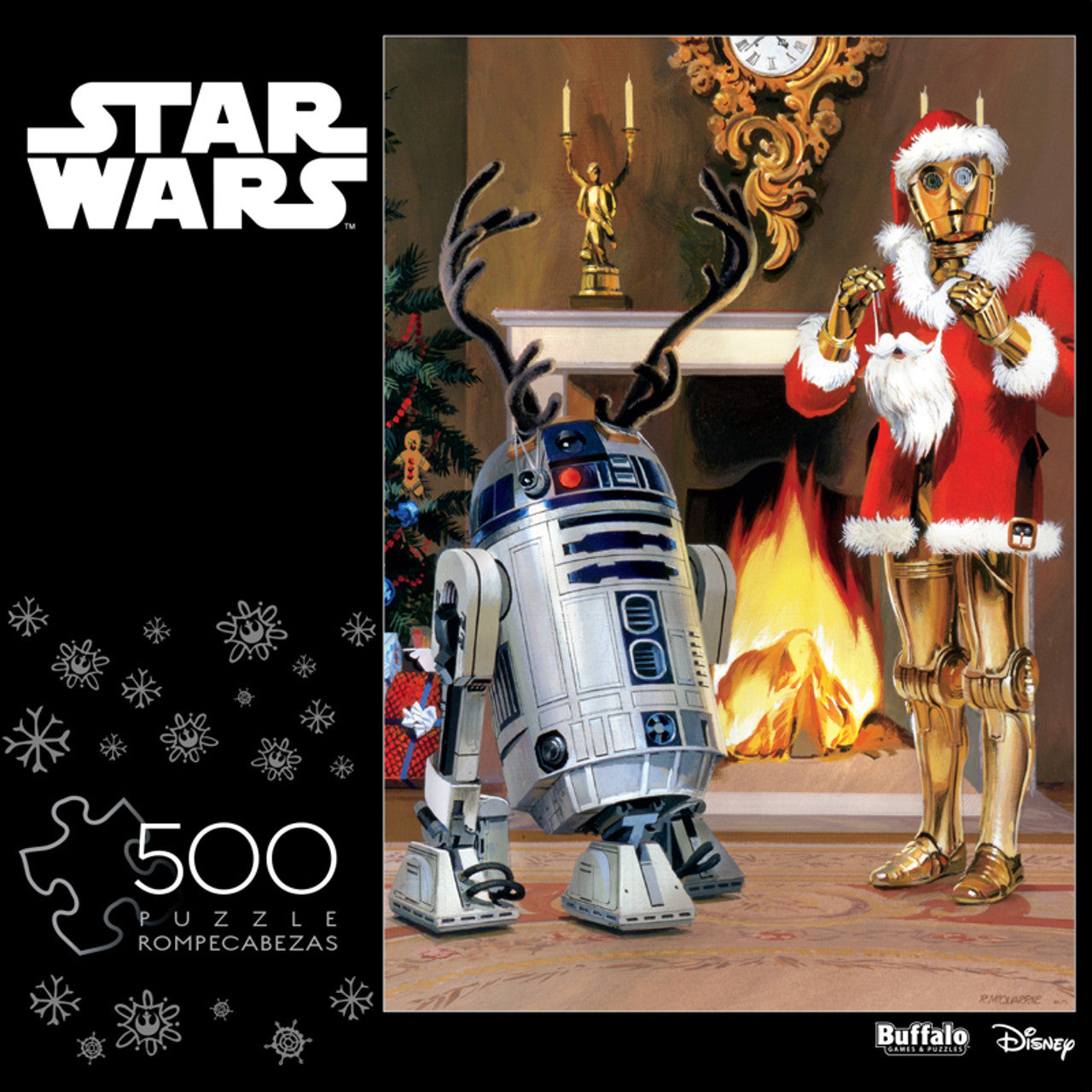 Buffalo Games-Star Wars: All I Want For Christmas is R2 - 500 Piece Puzzle-3364-Legacy Toys