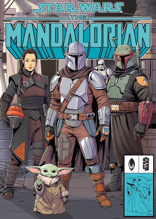 Buffalo Games-Star Wars: The Mandalorian: Legendary Bounty - 100 Piece Puzzle-4819-Legacy Toys