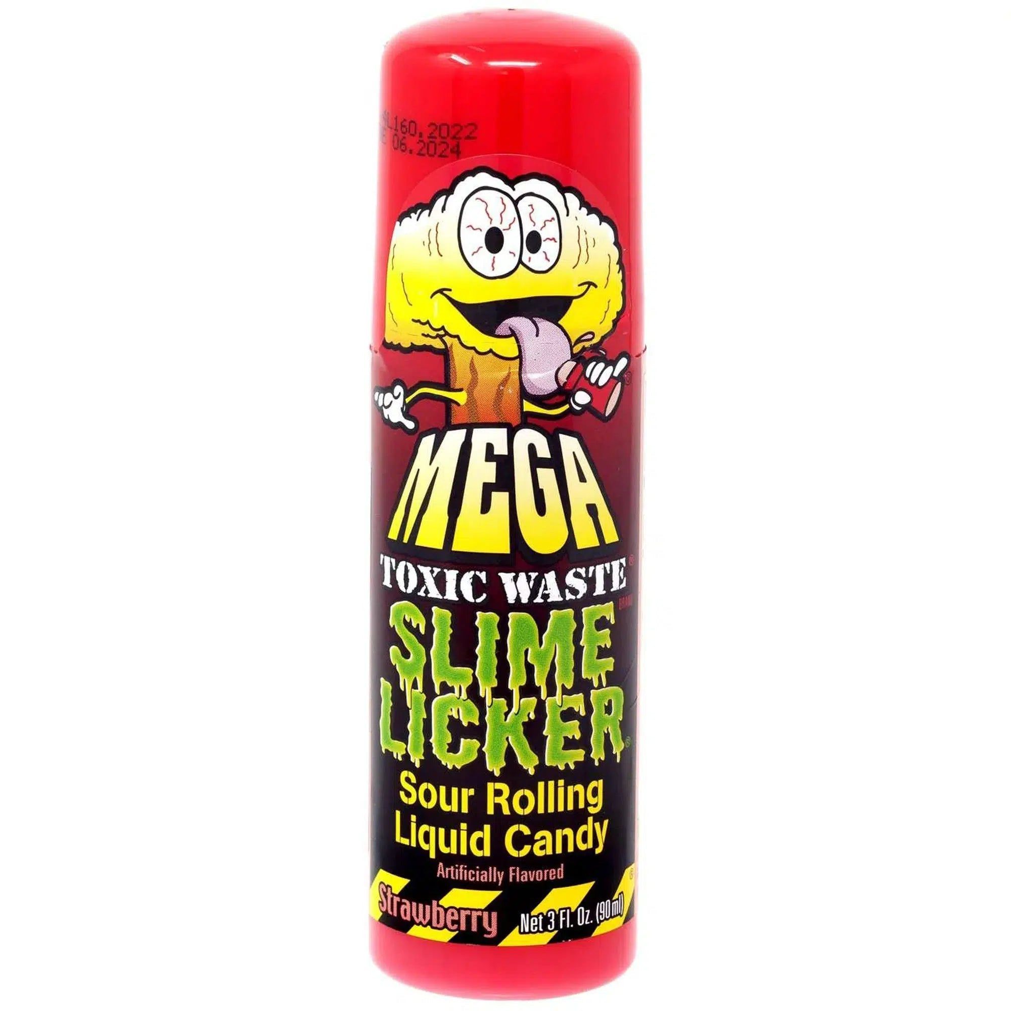 Candy Dynamics-Toxic Waste Mega Slime Licker Assorted Flavors 3 oz.-46090-1-Legacy Toys