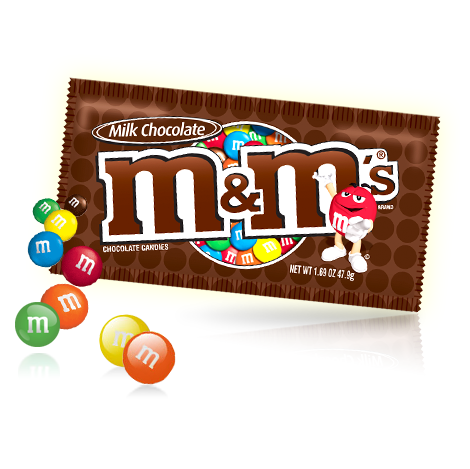 Candyology-M&M's Milk Chocolate 1.74 oz. Bag-286914-Legacy Toys