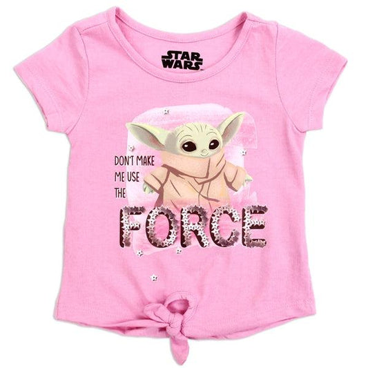 Childrens Apparel-BABY YODA Girls Toddler T-Shirt--Legacy Toys