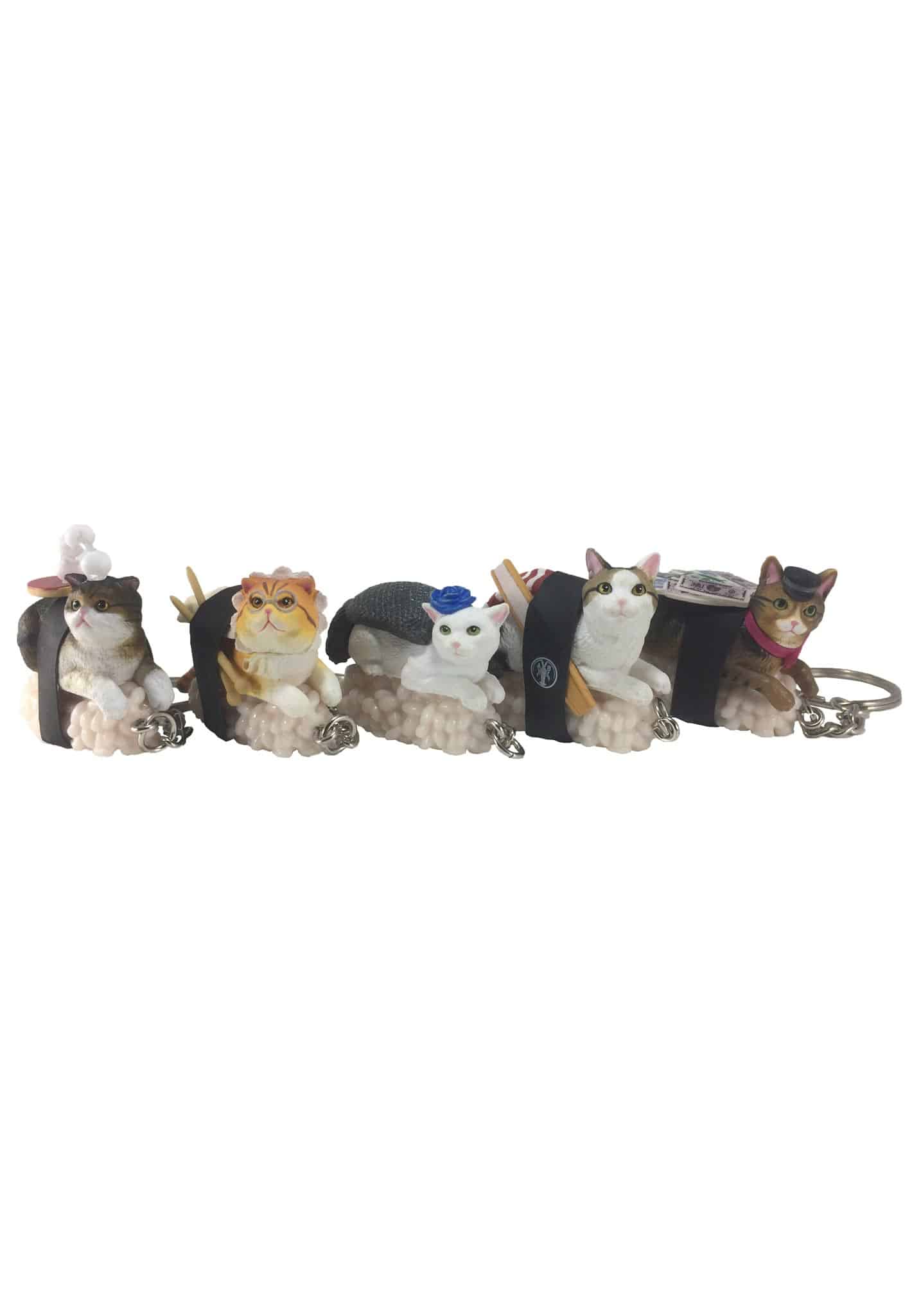 Clever Idiots-Sushi Cat (Nekozushi) Keyring Blind Box Series 2-CL-006-Legacy Toys