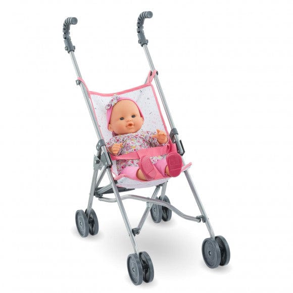 Corolle-Umbrella Stroller - Pink-140720-Legacy Toys