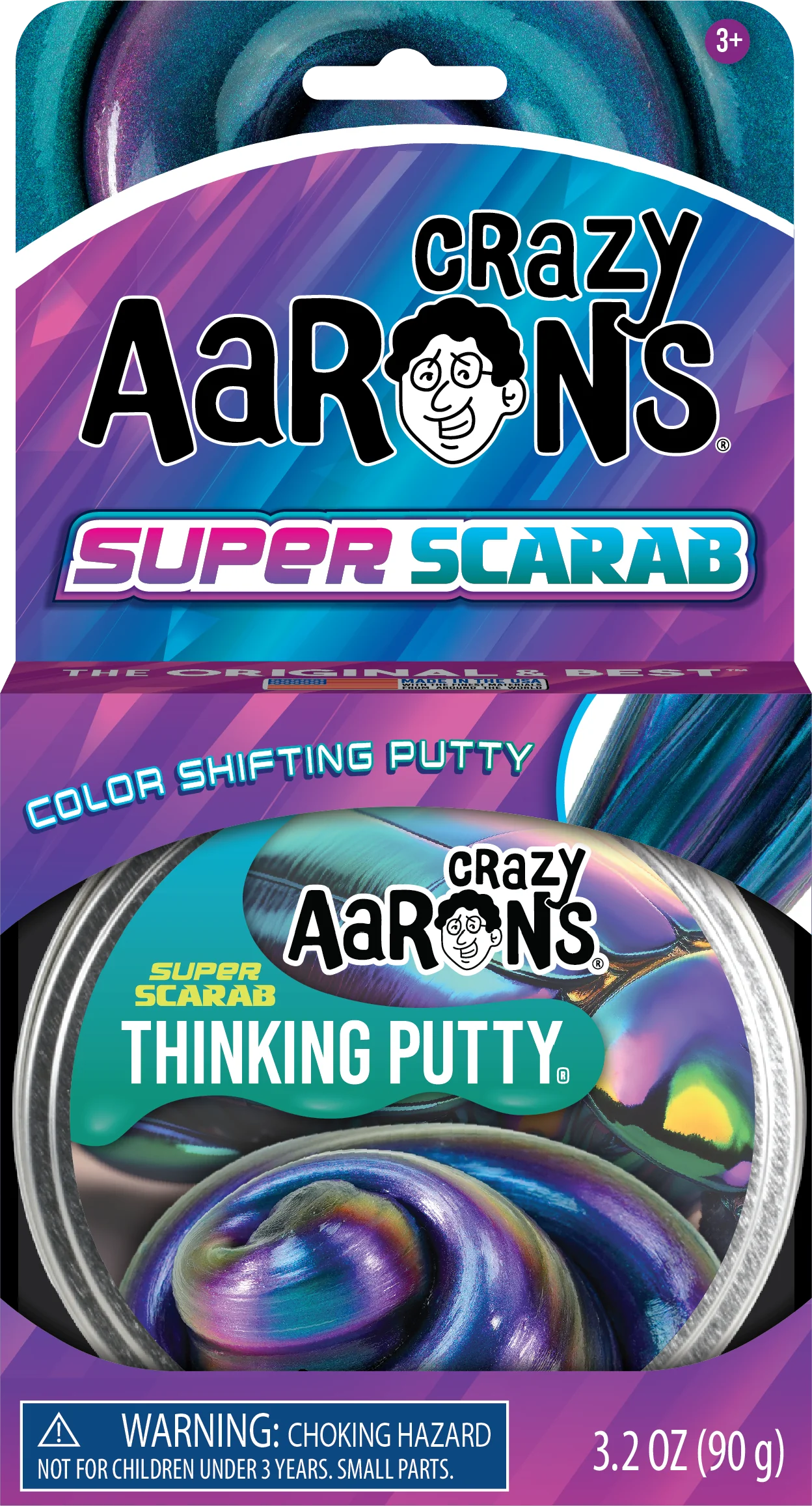 Crazy Aaron's-Crazy Aaron's 4" Super Illusions - Super Scarab-SC020-Legacy Toys