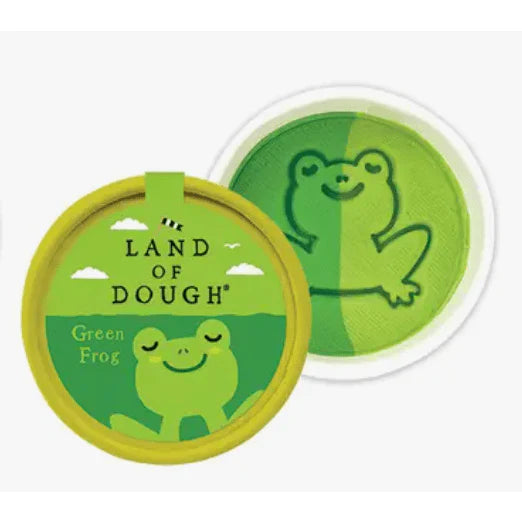 Crazy Aaron's-Land Of Dough 1.5 oz. Mini Cup - Green Frog-LD-GRTS1-Legacy Toys