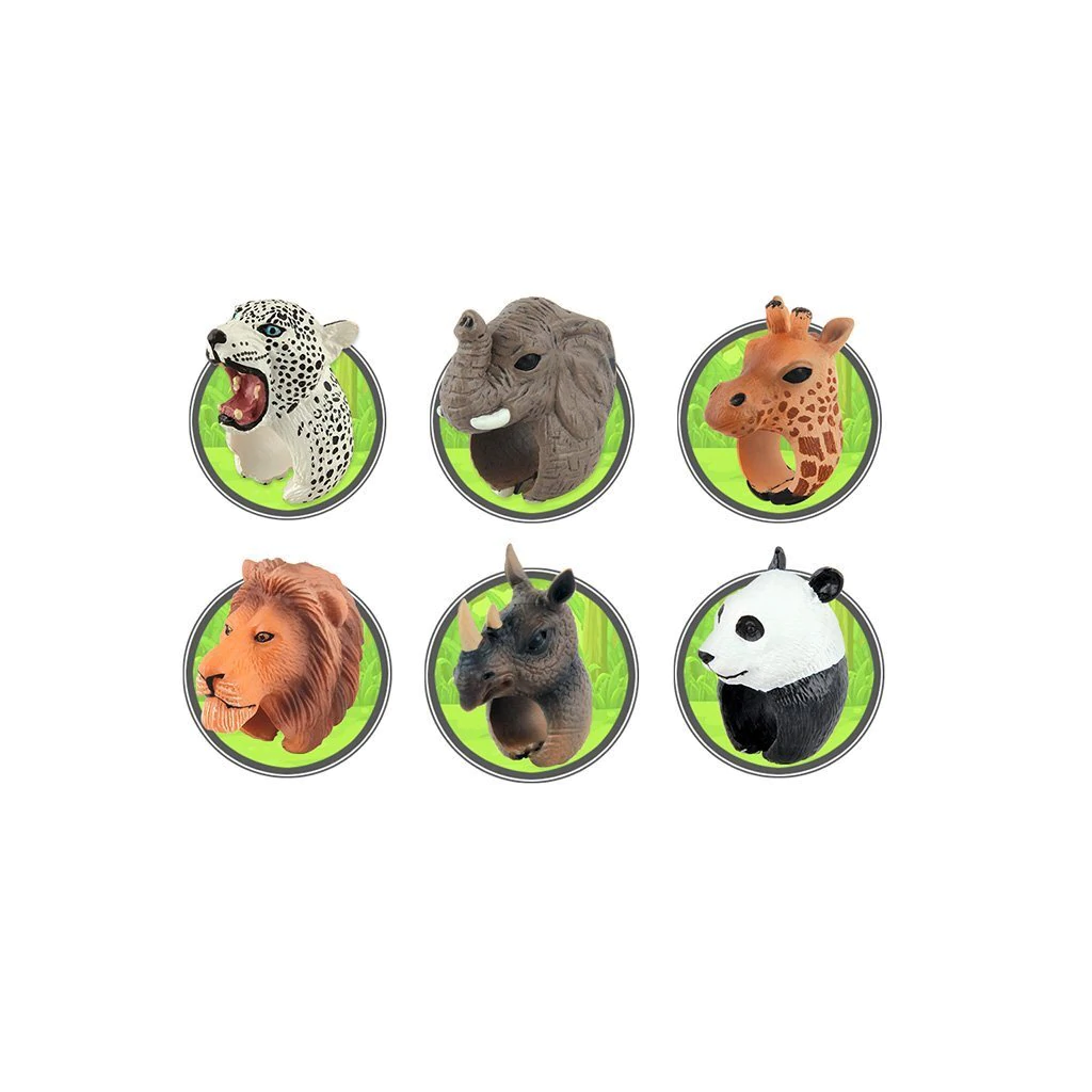 Creative Education-Animal Kingdom Jungle Ring - Assorted-84512-Legacy Toys