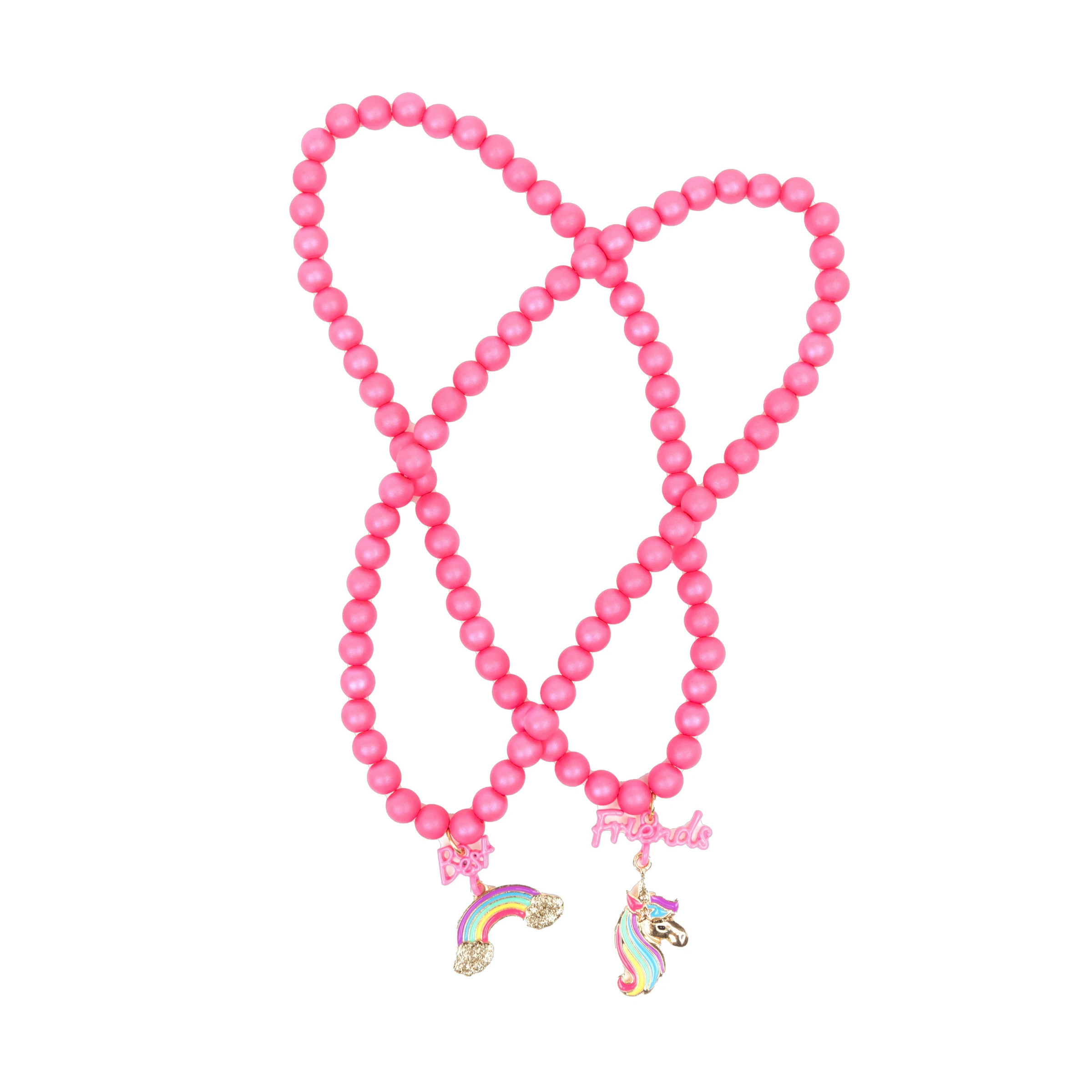 Creative Education-Best Friends Rainbow Unicorn Necklace Set-86132-Legacy Toys