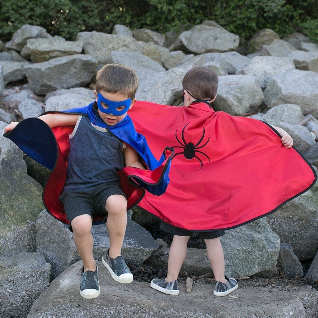 Creative Education-Dress Up Super Hero Reversible Adventure Cape & Mask-54203-Legacy Toys
