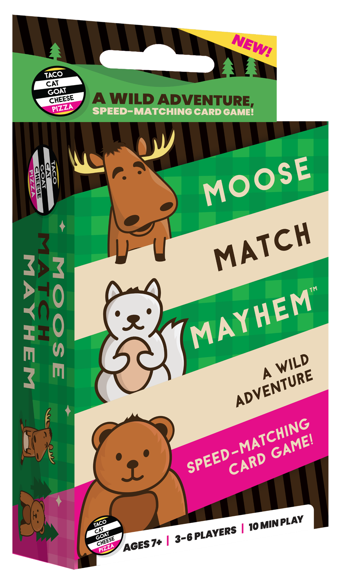 Dolphin Hat Games-Moose Match Mayhem-00651-Legacy Toys