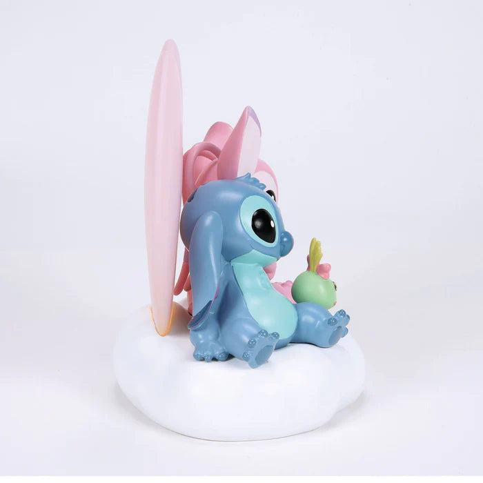 Enesco-Stitch & Angela Light Up Figurine-6014914-Legacy Toys