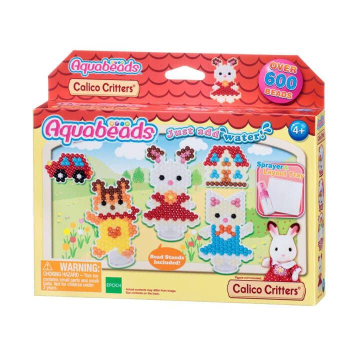 Epoch Everlasting Play-Aquabeads - Calico Critters Character Set-AB31567-Legacy Toys