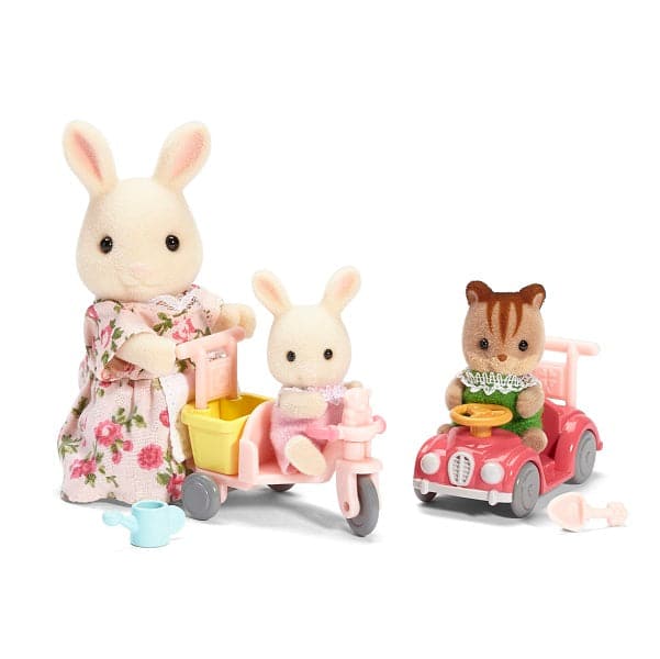 Epoch Everlasting Play-Calico Critters Apple & Jake's Ride 'n Play-CC2771-Legacy Toys